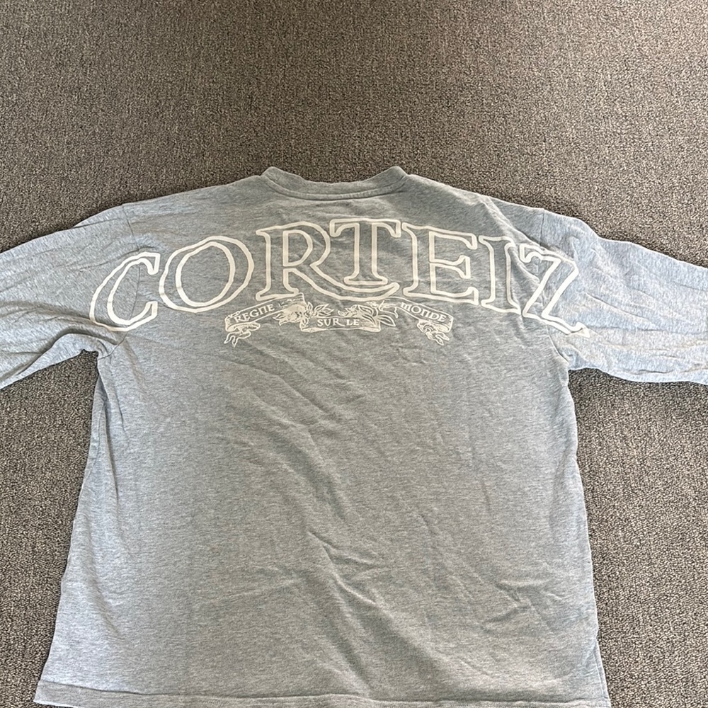 Gray Long Sleeve Tee
